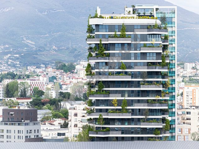 Apartament modern me qira tek Vertical Forest ne Tirane